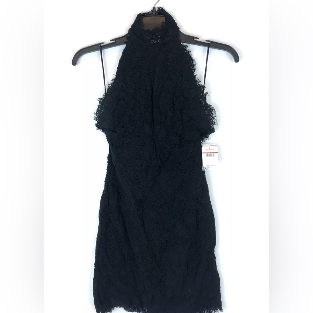 Free People Women’s Size XS Black Halter Mini Dress - Picture 2 of 5